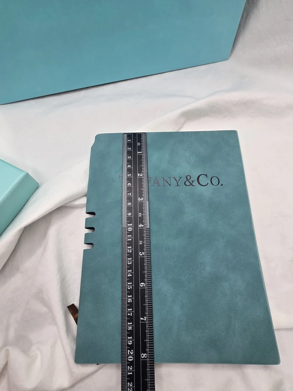 Tiffany & Co. Notebook Pen Aroma Stone Accessories Set - Signature Tiffany Blue